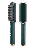 Straightening Comb for Men & Women | Smooth Style Pro Hair Straightener Brush – Fast Heating Ceramic