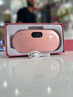 Cordless Period Pain Relief Heating Belt — Vibrating Wrap with 3 Heat Levels & 4 Massage Modes for Menstrual Cramps, Back & Belly Pain