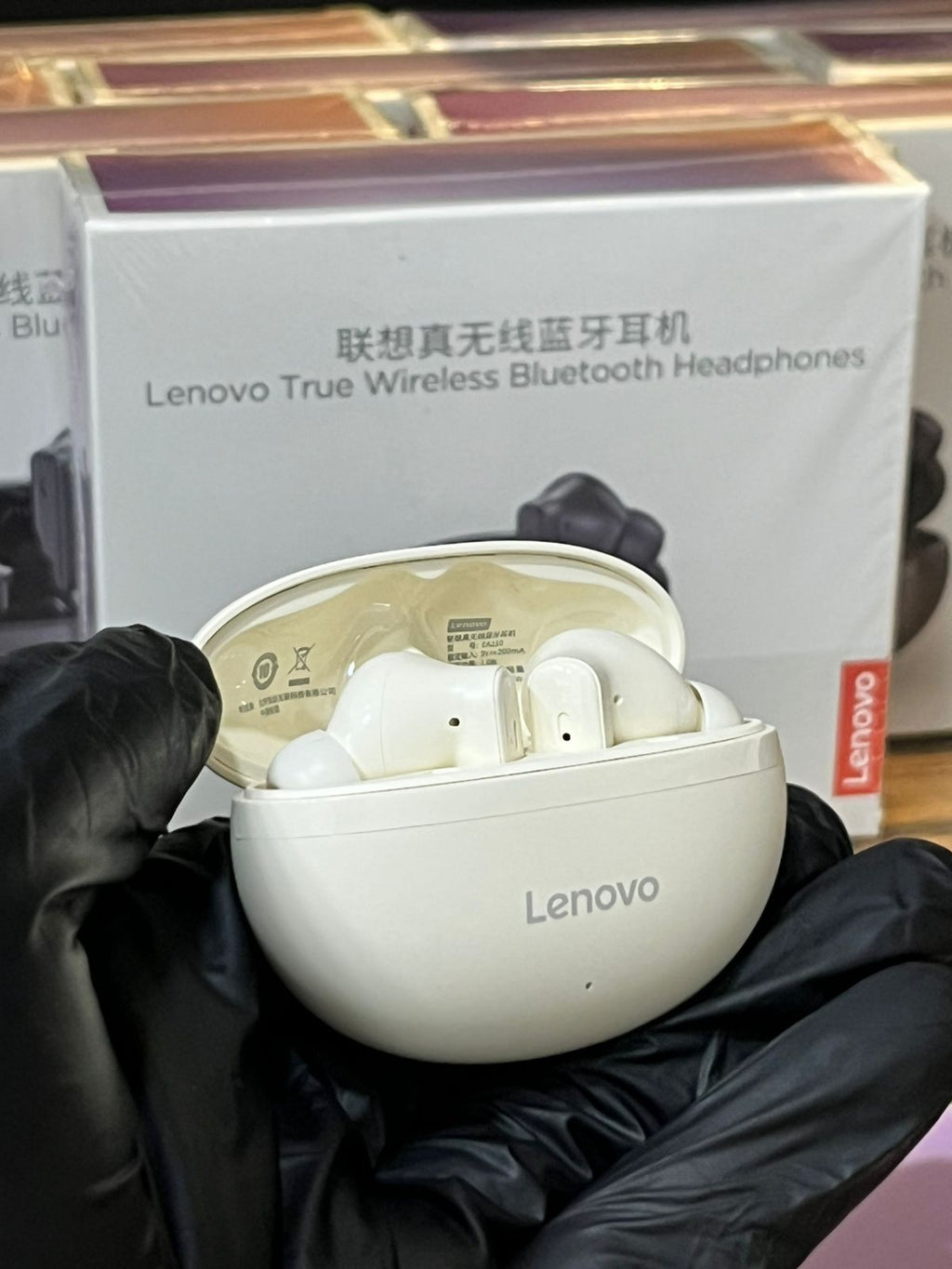 Lenovo EA210 Wireless Earbuds – Bluetooth 5.3 HIFI Stereo Earphones with ENC Noise Cancellation & 30-Hour Battery