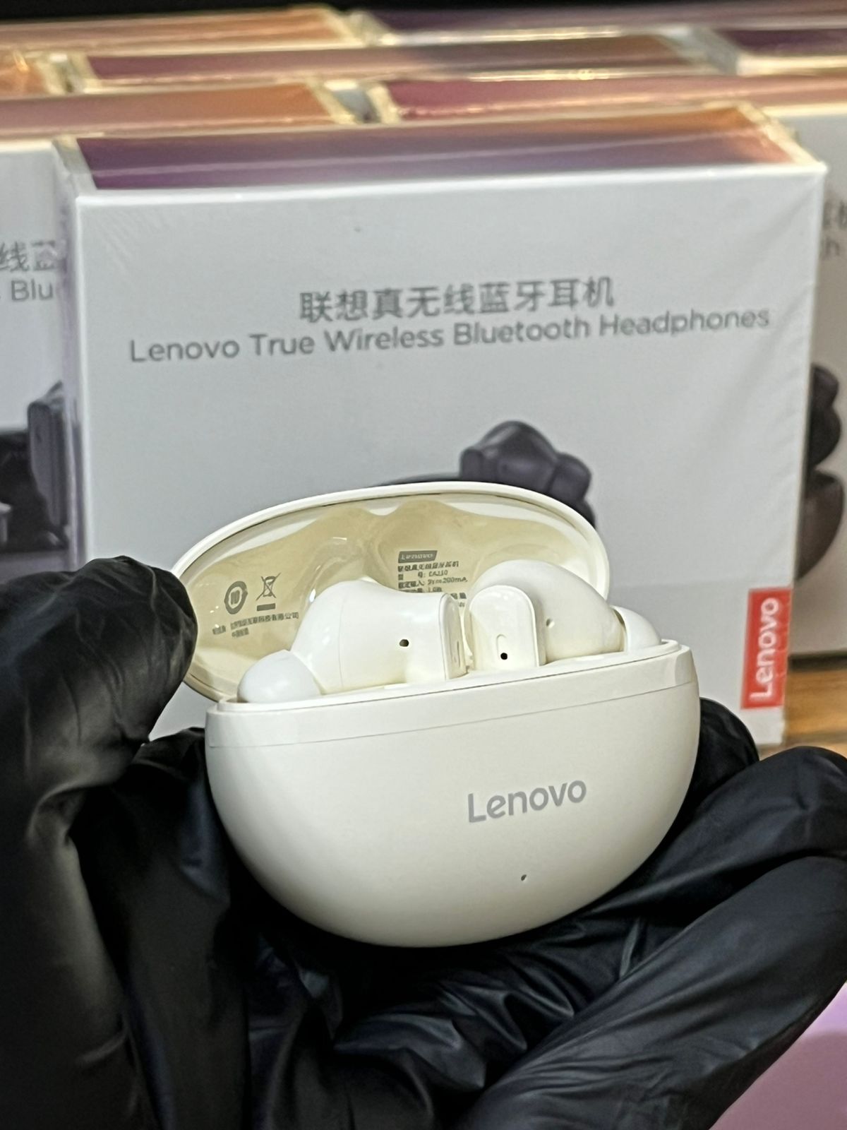 Lenovo EA210 Wireless Earbuds – Bluetooth 5.3 HIFI Stereo Earphones with ENC Noise Cancellation & 30-Hour Battery