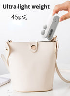 Mini Portable Bag Sealer & Cutter — 2-in-1 USB Rechargeable Heat Sealing Machine for Food Freshness, Snacks & Storage Bags