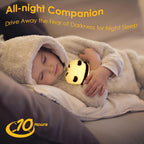 Cute Panda Silicone Night Light for Kids — Touch Control, 3 Brightness Levels, 30-Min Sleep Timer, USB Rechargeable Baby & Nursery Lamp
